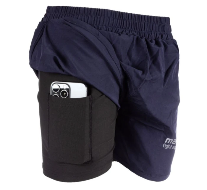 Dámské krátké šortky model 21351115 námořnická modrá - Masters