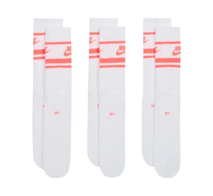 NK Nsw Everyday Essential ponožky 3 páry bílé 100 model 21476729 - NIKE NK Nsw Everyday Essential ponožky 3 páry bílé 100 model 21476729 - NIKE