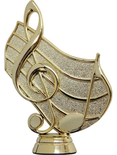 Plastová figúrka hudobníka - noty F228/G