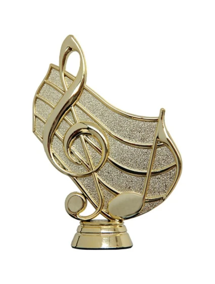 Plastová figúrka hudobníka - noty F228/G