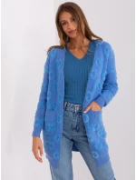 Sweter AT SW model 18997359 niebieski - FPrice