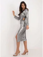 Šaty DHJ SK 18169.76 striebro