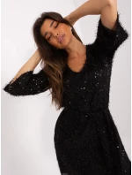 Šaty LK SK 509530.10 čierne