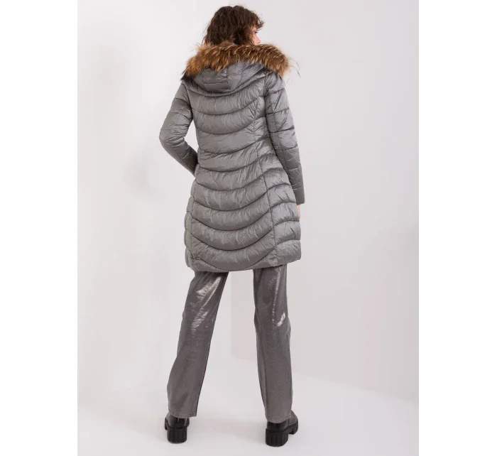 NM KR TR8125 bunda.99P tmavo šedá