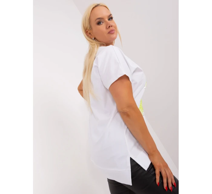 Bluzka RV BZ model 18691741 limonkowy - FPrice Bluzka RV BZ model 18691741 limonkowy - FPrice