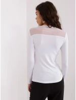 Bluzka RV BZ model 19034319 biały - FPrice Bluzka RV BZ model 19034319 biały - FPrice