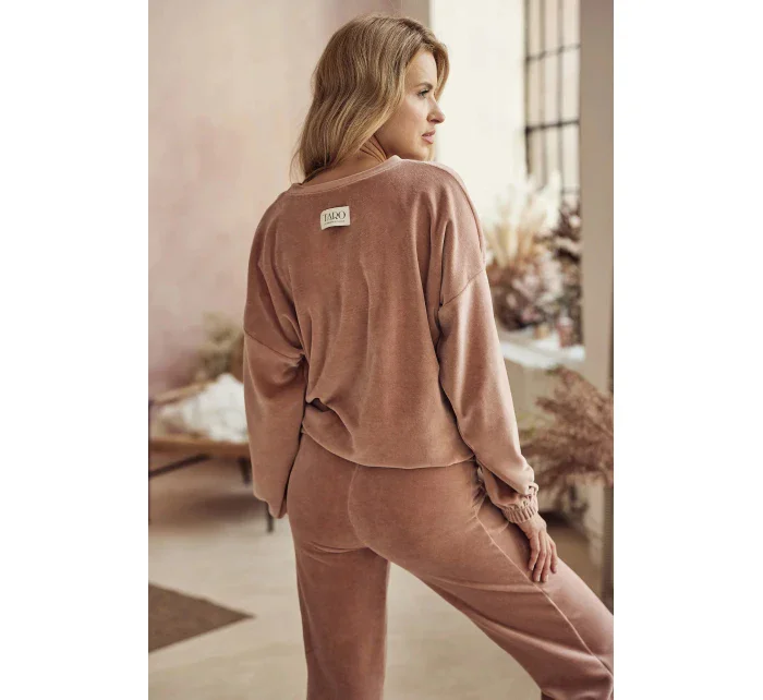 Dámská tepláková souprava Belle 01 béžová  model 19446199 - Taro