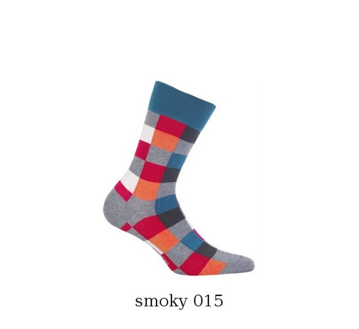 Pánske ponožky Wola Perfect Man vzorované W 94N03 Casual