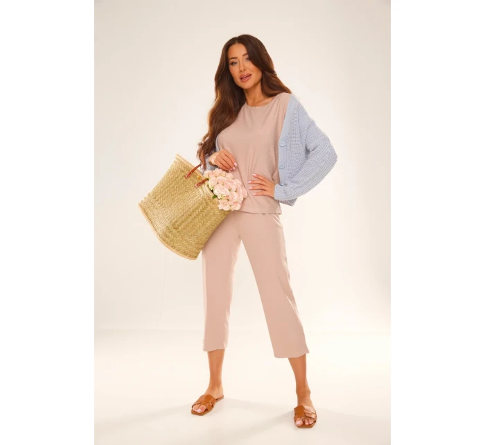 Dámské pyžamo model 18560128 Freya kr/r S2XL - De Lafense