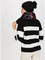 Tunelová šála AT KM model 17772708 tmavě modrá - FPrice Tunelová šála AT KM model 17772708 tmavě modrá - FPrice