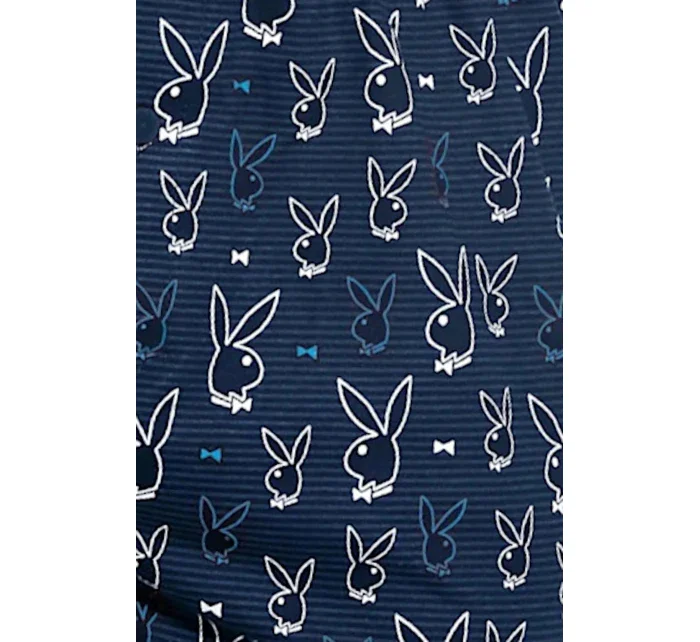 Pánské trenýrky model 20771776 Classic Tmavě modrá vzor - Cornette Pánské trenýrky model 20771776 Classic Tmavě modrá vzor - Cornette