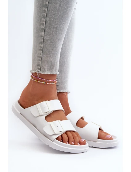 Dámske žabky NN274A751 White - Big Star