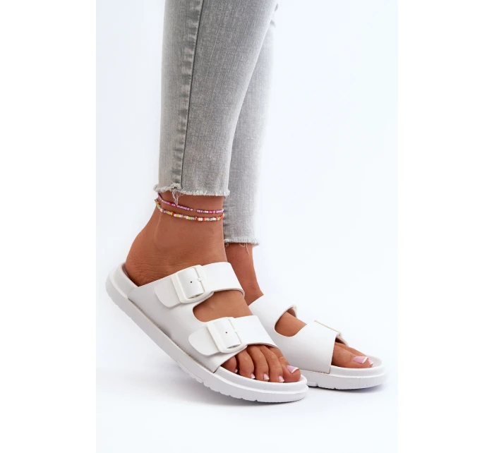 Dámske žabky NN274A751 White - Big Star