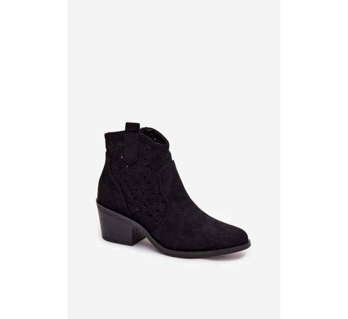 Topánky na podpätku model 224425 Step in style Topánky na podpätku model 224425 Step in style