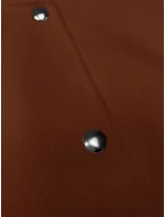 Hnědá vlněná bunda typu "bomber" model 19742930 - MADE IN ITALY