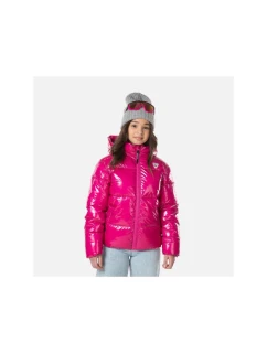 Rossignol Puffy Shiny Rip-Stop Jkt Jacket pink
