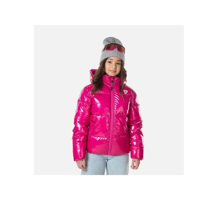 Rossignol Puffy Shiny Rip-Stop Jkt Jacket pink Rossignol Puffy Shiny Rip-Stop Jkt Jacket pink