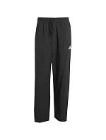 Pánske nohavice adidas Essential Small Logo Woven Open Hem, čierne, JM1778