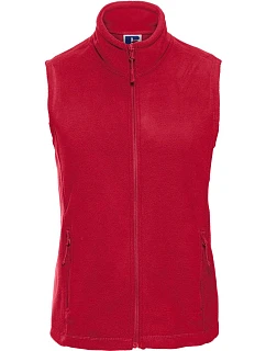 Russell Athletic 872F Dámska fleecová vesta 10.872F classic red