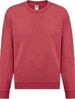 Fruit of the Loom Classic Kids Set-In Sweat Detská mikina 16.2041 vintage heather red