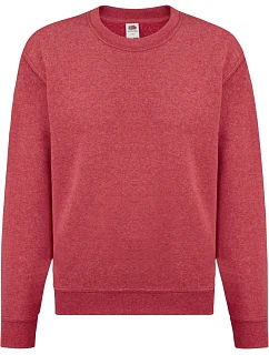 Fruit of the Loom Classic Kids Set-In Sweat Detská mikina 16.2041 vintage heather red