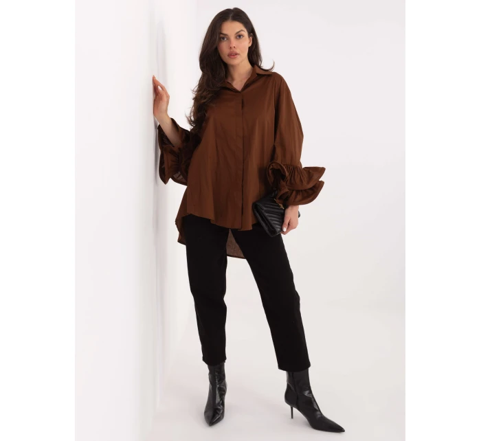 Košeľa IT KS 8381.56 hnedá Košeľa IT KS 8381.56 hnedá