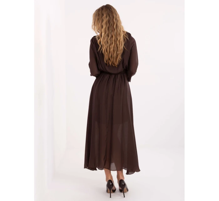 Šaty MI SK 27580.02 tmavohnedé