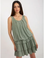 TW SK BI 8139 šaty.44 khaki TW SK BI 8139 šaty.44 khaki