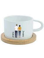 Personalizovaný keramický hrnček „MAKRONKA“ s párom Personalizovaný keramický hrnček „MAKRONKA“ s párom