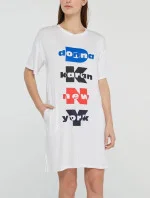 Dámska nočná košeľa YI2322403-100 viacfarebná - DKNY