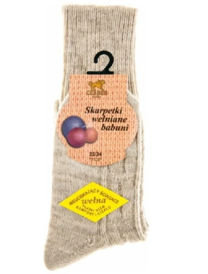 VLNENÉ PONOŽKY BABIČKA 1012