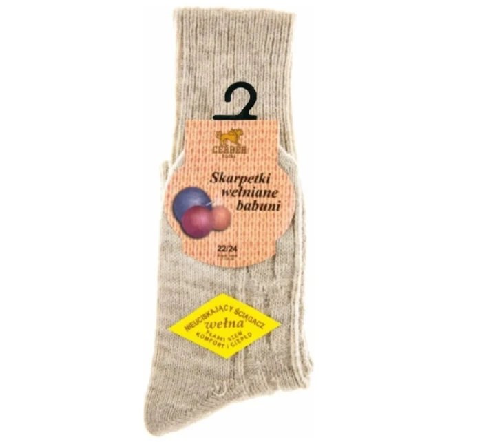 VLNENÉ PONOŽKY BABIČKA 1012