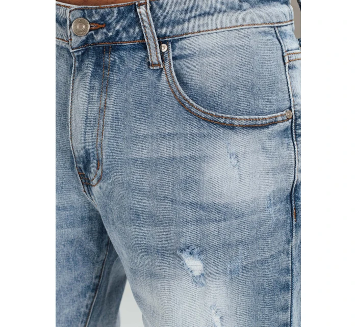 Pánské džínové šortky modré model 21989872 - Dstreet