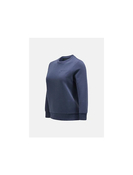 Bluza Peak Performance W Original Small Logo Crew niebieski Bluza Peak Performance W Original Small Logo Crew niebieski