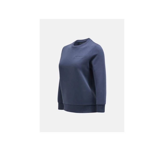 Bluza Peak Performance W Original Small Logo Crew niebieski