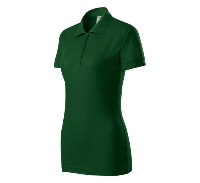 Dámske polo tričko Joy (fľaškovo zelená)