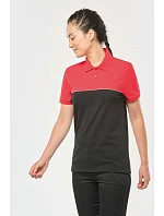 210 Pracovní piqué polo model 22513977 black/red - WK 210 Pracovní piqué polo model 22513977 black/red - WK