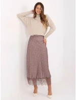 Sukňa MI SD 4213.52 tmavá lila