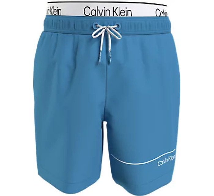 Chlapčenské plavky Tkané nohavičky MEDIUM DOUBLE WB KV0KV00043CGY - Calvin Klein