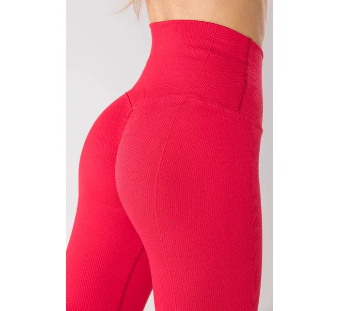 Dámske legíny Seamless Balance Ski Patrol červené - GoldBee