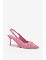 Dámske sandále Lurella 55-A62 pink - Givana