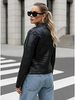 Dámská koženková bunda model 22103952 černá - FashionStreet