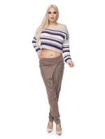 Krátky sveter model 131597 PeeKaBoo