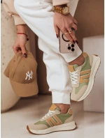 Dámske športové tenisky RETRODA green FashionStreet ZY0694