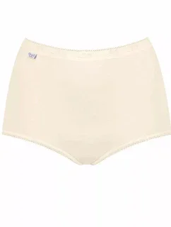 Dámske nohavičky Basic+ Maxi - ŽLTÁ - ecru 0038 - SLOGGI