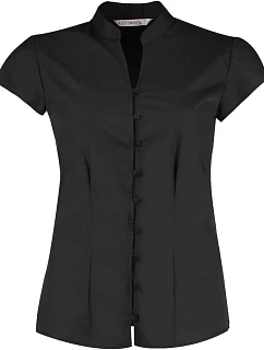 KK Popelínová halenka s límcem 43.0 black model 22461483 - Kustom Kit