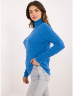 Sweter AT SW  niebieski model 20493345 - FPrice