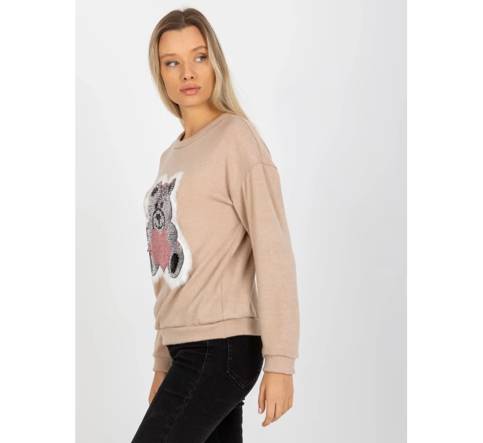 Blúzka LK BZ 509067 1.27 béžová Blúzka LK BZ 509067 1.27 béžová