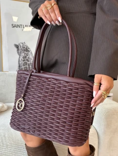 Dámska nákupná taška Nobo - bordová