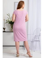Dámske šaty SA616 staroružové - Karko